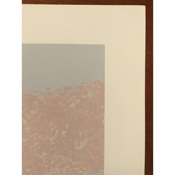 17.5"x23" Ltd Ed Signed Numbered Seriograph SPRING EVENING II by PAUL SCHRODER - Picture 5 of 8